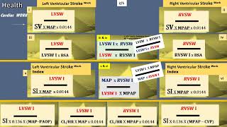 Cardio Left Ventricular Stroke Work & Cardio Right Ventricular Stroke Work PRESOLVED CARDIOLOGY