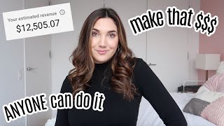 how to turn your youtube channel into a full time CAREER (tips + tricks)