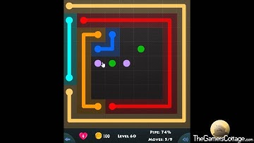 Flow Game Level - 480 [9x9] Mania Connect the Dots