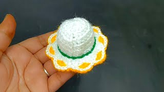 6, No. Laddu Gopal Ji Ki Woolen Cap L How To Make Crochet New Design Cap Ll