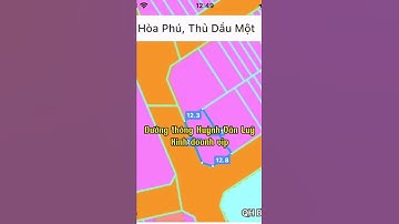 Bán đất Phú Chánh B, phường Hoà Phú, Thủ Dầu Một. Lô góc 2 mặt tiền thông đường Huỳnh Văn Luỹ