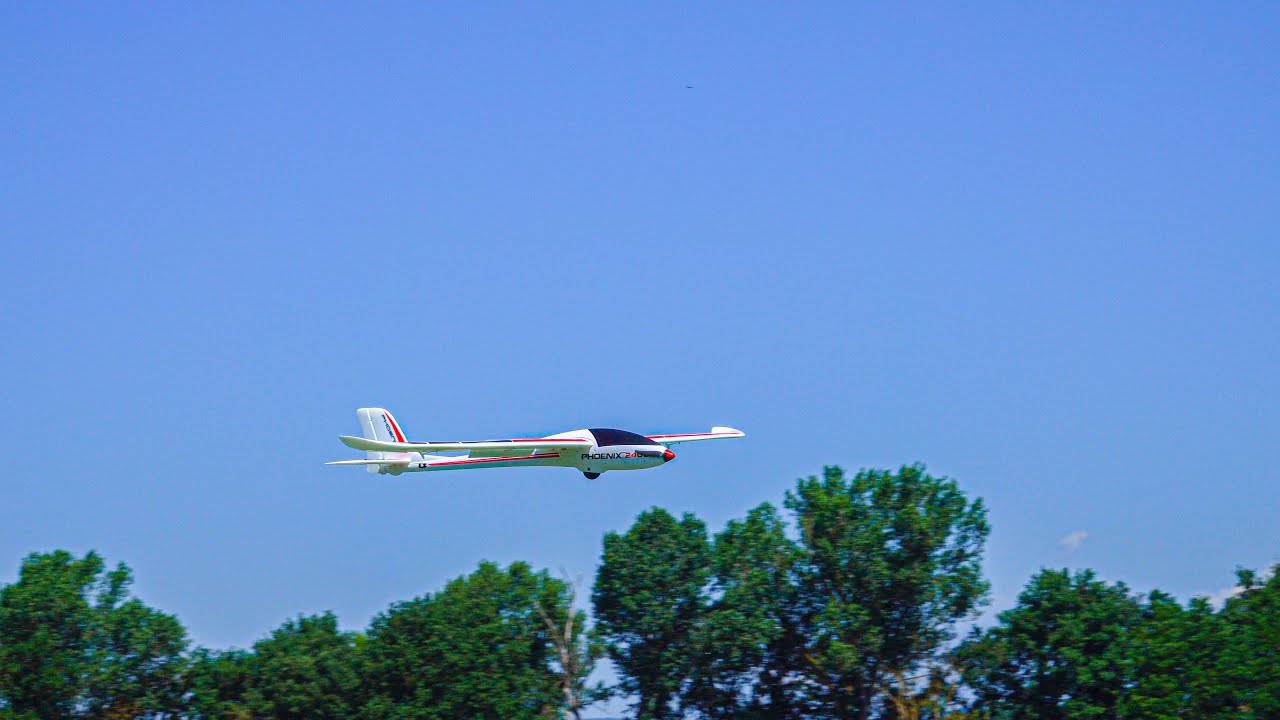 Volantex (già Lanyu) 759-3 PHOENIX 2400 RC Glider - Maiden Flight - Il Collaudo
