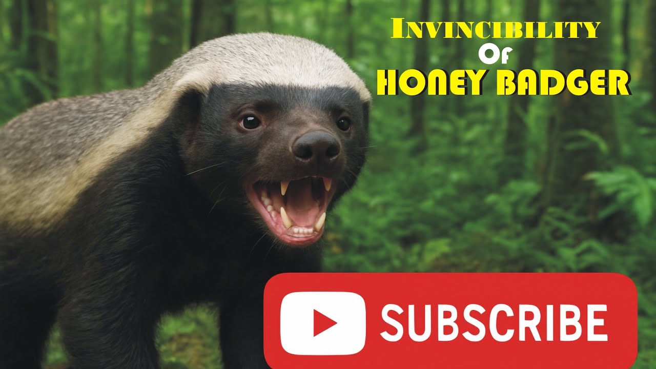 Honey Badger invincible animal of jungles 