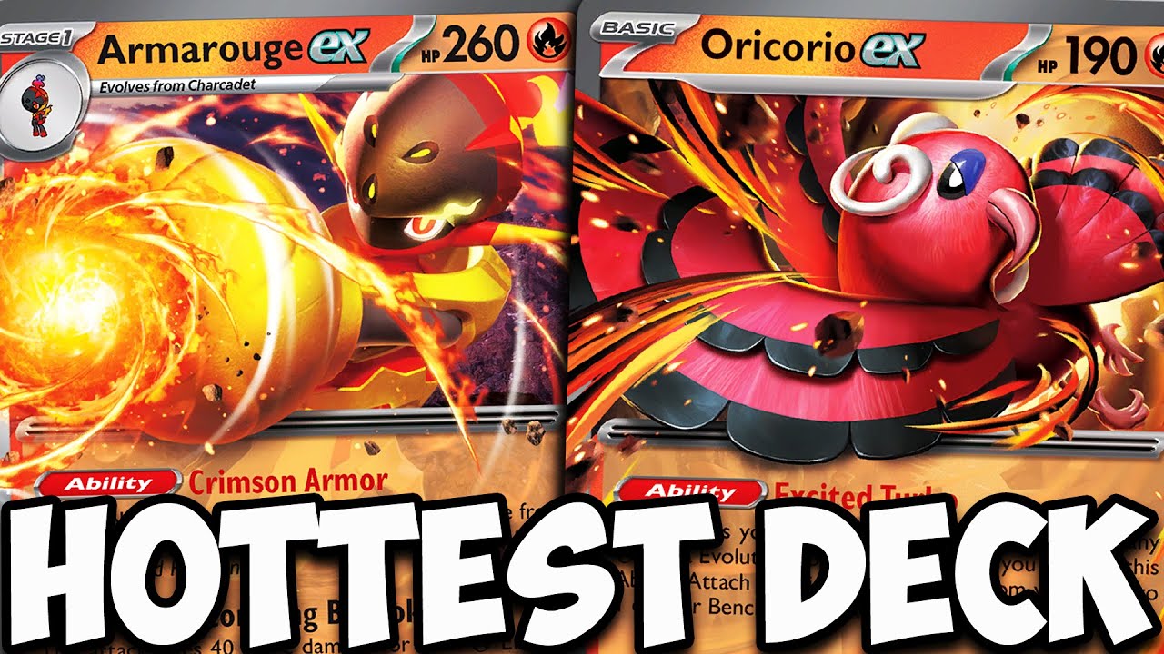 Armarouge ex & Oricorio ex Is The Hottest Combo!