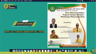 Webinar Kkn-Klb Angkatan 46 Tahun 2020