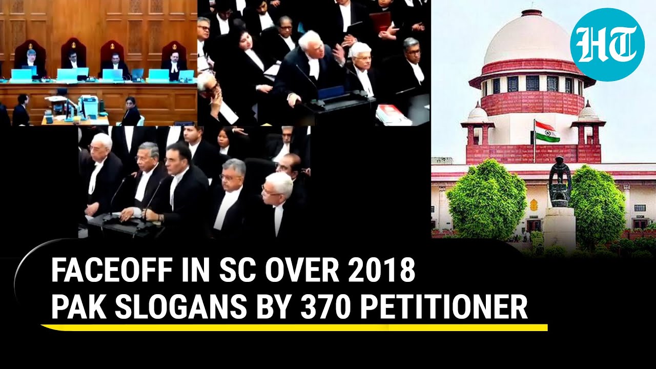 Pro-Pak Slogans In J&K Assembly Sparks Fiery Faceoff In SC During 370 Hearing | Full Story