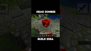 Simple dead zombie build idea in Minecraft. 🧟