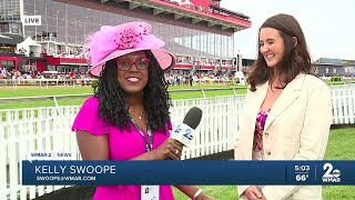 Kelly Swoope live from Pimlico Race Track ahead of Preakness