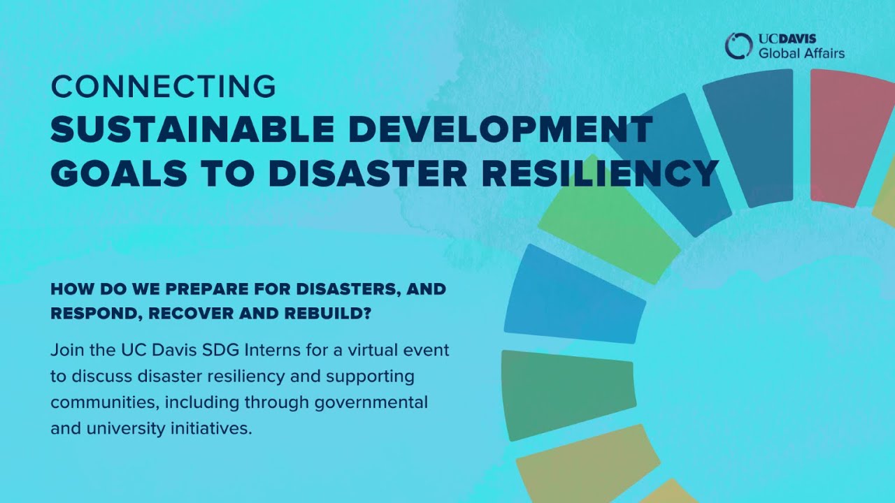 Connecting the Sustainable Development Goals to Disaster Resiliency