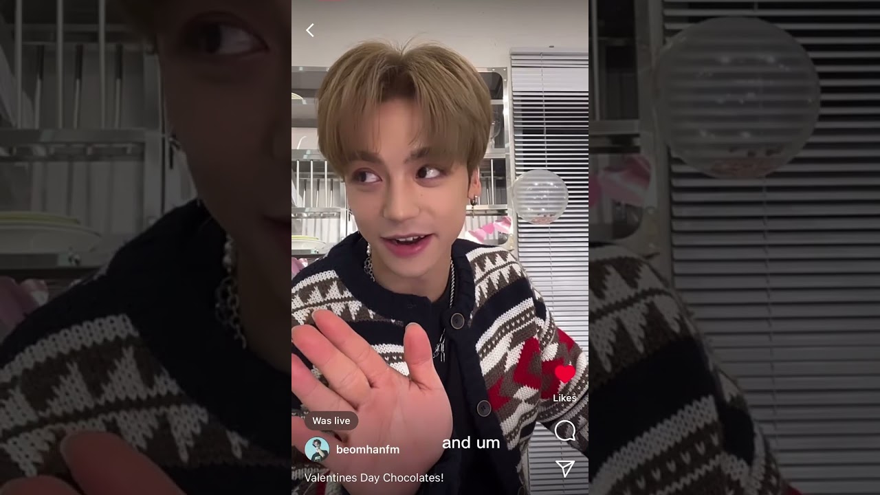 Beomhan’s Valentine’s Day live being a chaotic mess