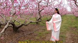 Han Couture Han Fu-Qu Ju-Tian Yun Han Fu- Hancouture -Han Dynasty Qu Garment