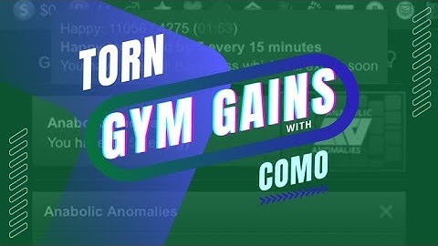 New Players Gym Training On Torn MMORPG