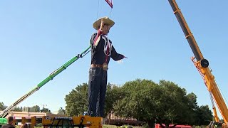 Big Tex goes up ahead of 2024 State Fair of Texas | NBCDFW
