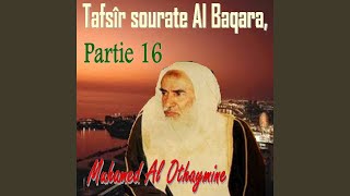 Tafsîr Sourate Al Baqara, Partie 16, Pt.2