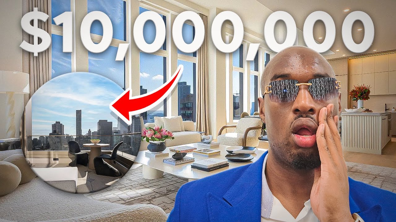 Inside a $10,000,000 NYC Penthouse with 360° Views