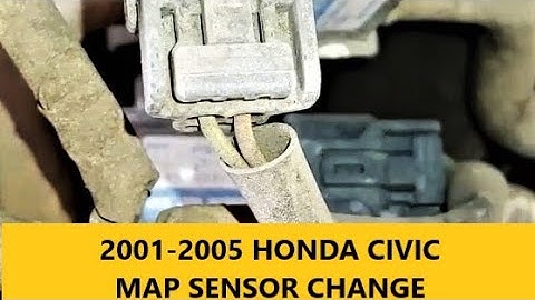 2003 HONDA CIVIC MAP SENSOR REPLACEMENT