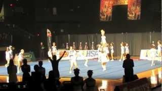 Conant Large Varisty Cheerleading IHSA State Semi-Finals 2013