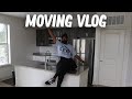 moving vlog #2: moving day, apartment tour, and building furniture