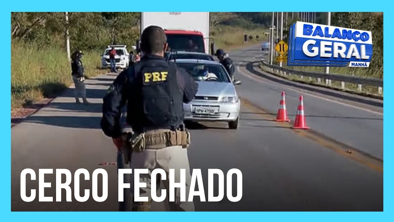 Policiais apertam o cerco para evitar que assassino fuja de Goiás