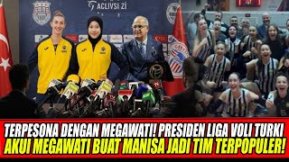 Download Lagu TERPESONA DENGAN MEGAWATI! PRESIDEN LIGA VOLI TURKI AKUI MEGAWATI BUAT MANISA JADI TIM TERPOPULER! MP3 Download Lagu TERPESONA DENGAN MEGAWATI! PRESIDEN LIGA VOLI TURKI AKUI MEGAWATI BUAT MANISA JADI TIM TERPOPULER! MP3