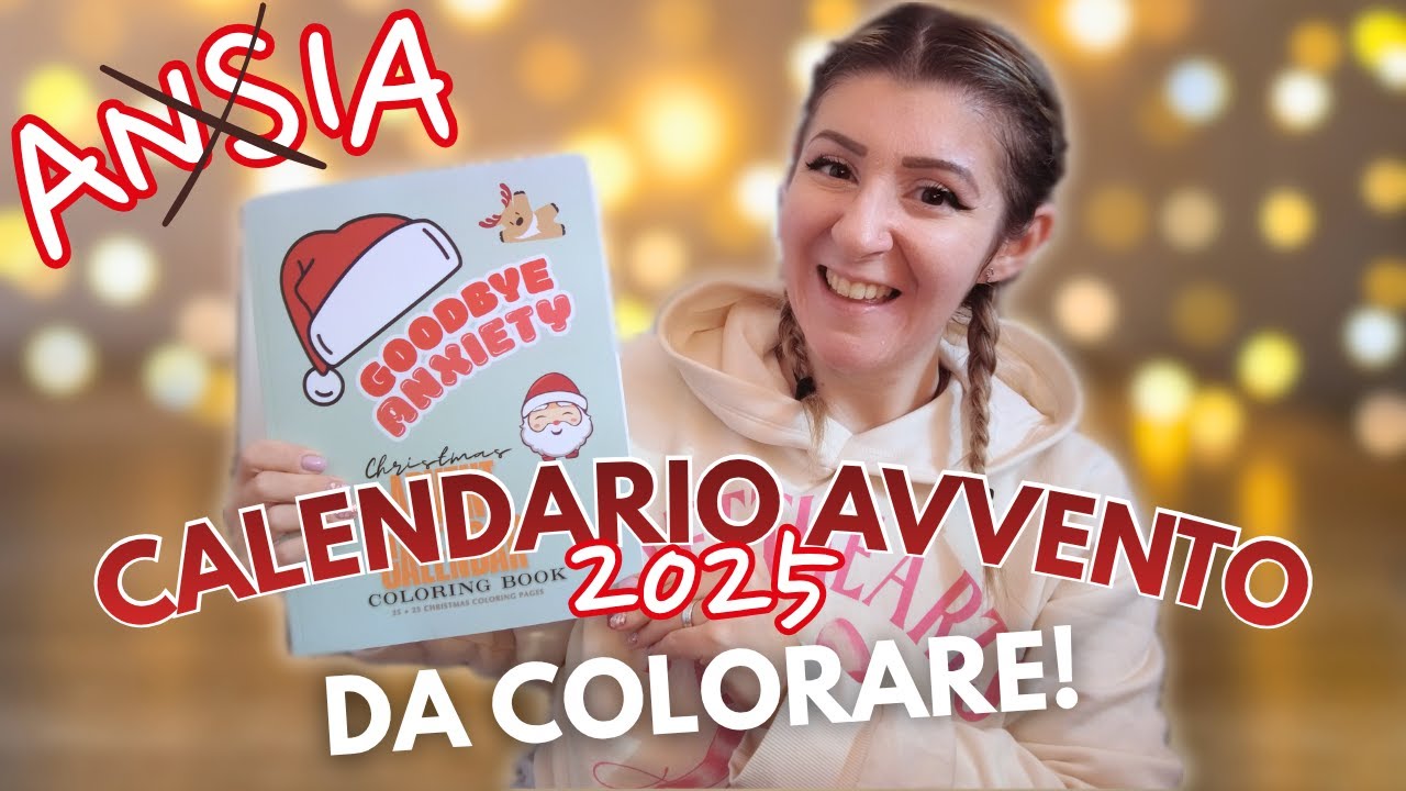 🎁 Calendario dell'Avvento 2025 ANTISTRESS DA COLORARE 🎨 di Cristiano Cervigni! | Il mondo di Pretty