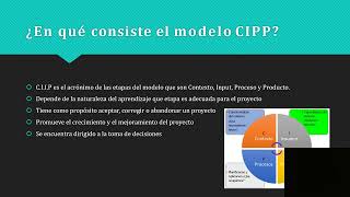 Modelo CIPP - Myriam Alvarado