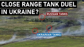 Close Range Tank DUEL in Ukraine??