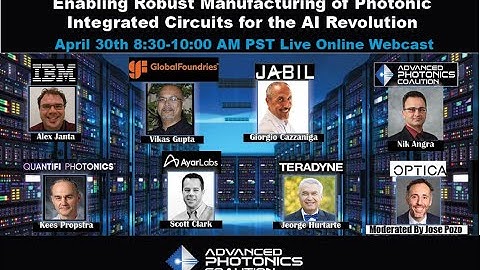 Enabling Robust Manufacturing of Photonic Integrated Circuits for the AI Revolution