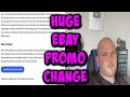 Ebay makes A HUGE, Drastic Change... (Promoted listings) видео