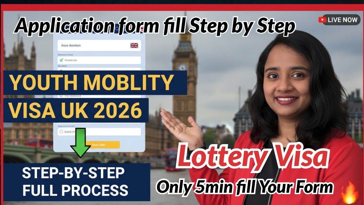 UK Youth Mobility Visa 2026 Live Form Filling 🇬🇧 | Step by Step Application from India17 Feb 2026