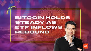 Bitcoin Holds Steady As ETF Inflows Rebound