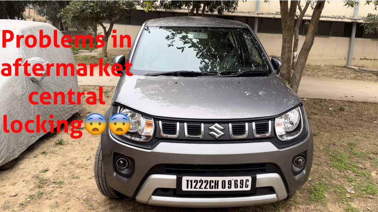 Problems in aftermarket central locking😨😨 ignis2023 YouTube