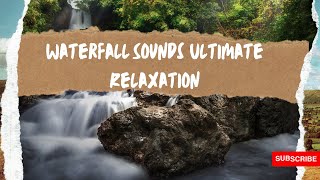 Relaxing Waterfall Sounds (8 hours) #relaxationsounds #stressrelief