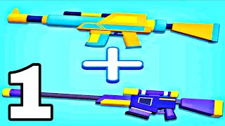 Merge Master : Weapon Evolution - Walkthrough Part 1 Levels 1-11 New Game - Android ios Gameplay screenshot 4