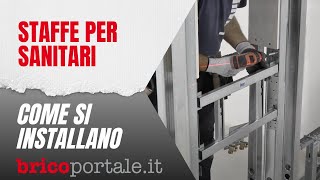 Staffe Per Sanitari Sospesi Su Divisorio In Cartongesso Come Si Installano