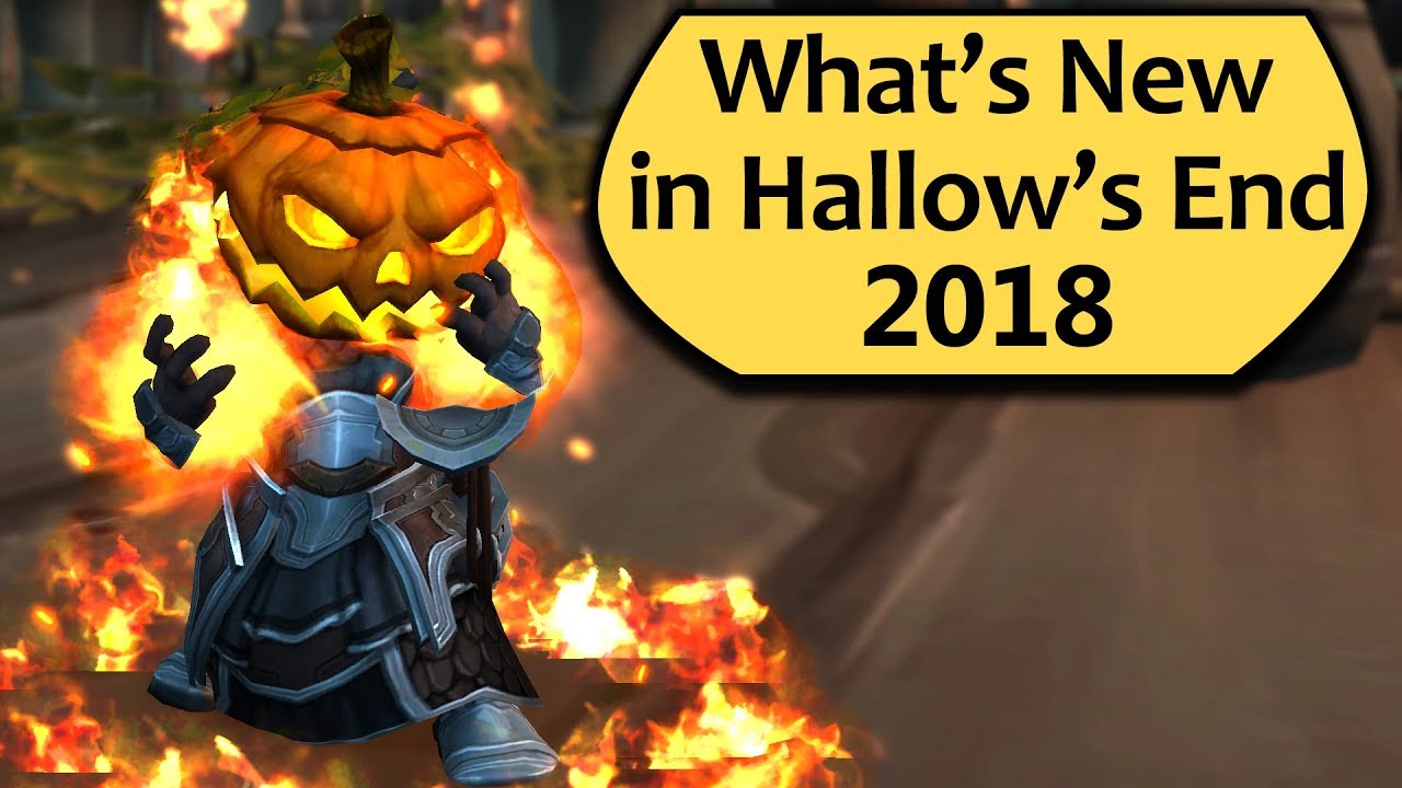 What's New in Hallow's End 2018 in WoW? New Toy! YouTube