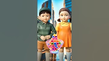 Squid Game AI Edible Slime Balls ASMR #squidgame #squidgame2 #ai #asmr