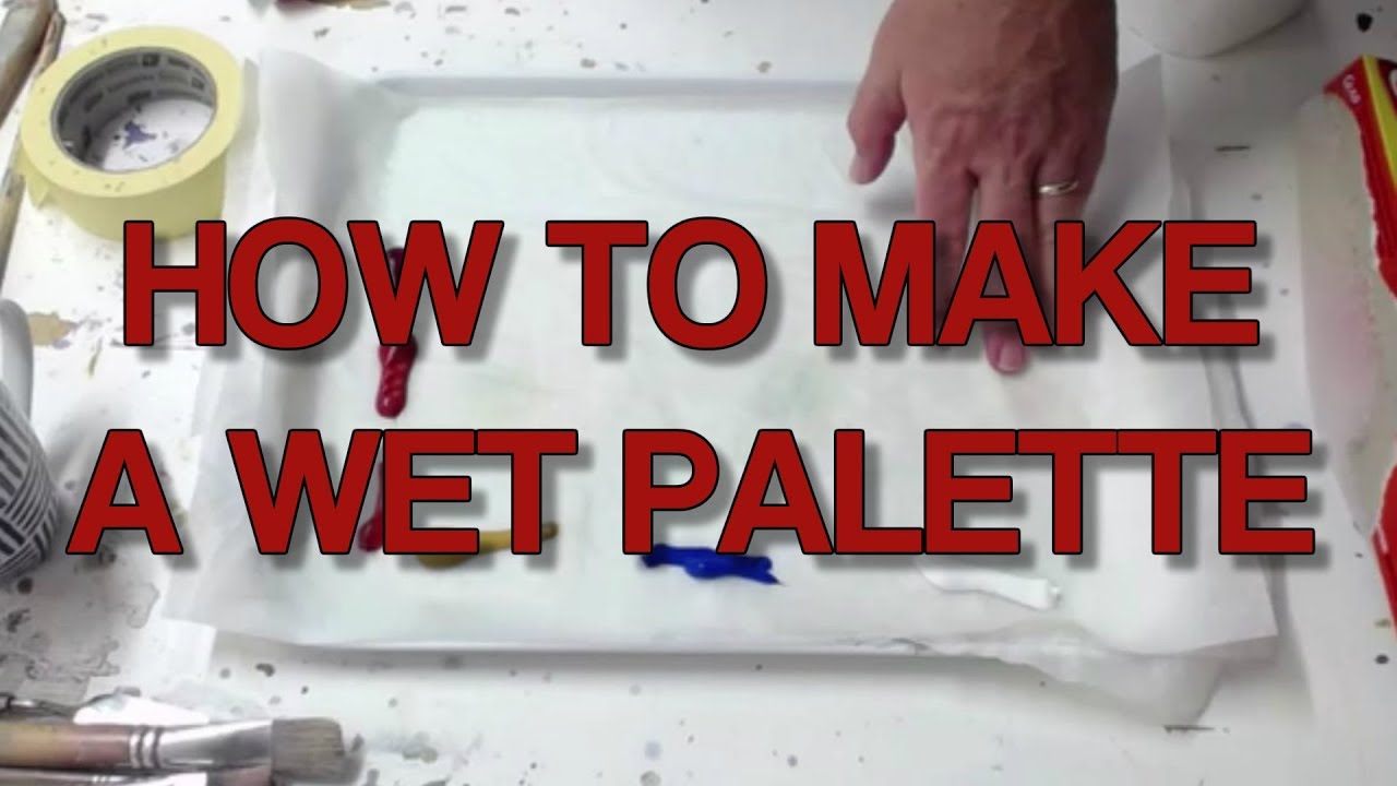 HOW TO MAKE AND USE A WET PALETTE: A Step-By-Step Guide 