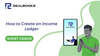 How to Create an Income Ledger  - RealBooks | Online Accounting Software screenshot 5