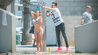 SHAMPOO PRANK: Beach Edition! 🧴💦 (She was so confused!)