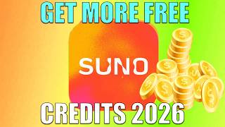 كيفية الحصول على المزيد من الرصيد في لعبة Suno AI 2026، وكيفية الحصول على رصيد مجاني في لعبة Suno AI screenshot 2