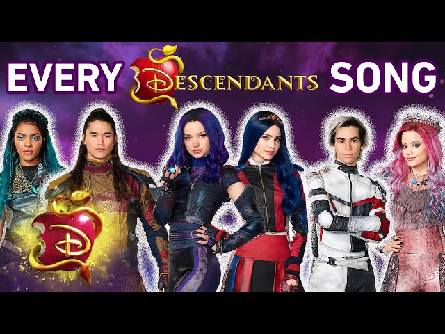 Every Disney's Descendants Song 🎶 | In Order | Descendants 1, 2, u0026 3 | @DisneyDescendants class=