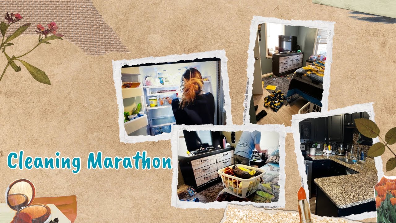 CLEANING MARATHON//CLEAN WITH ME