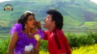 Miniatura de vídeo de "Anjanee Putruda Video Song | Mutamestri Telugu Movie | Chiranjeevi | Meena | Roja | Raj Koti"