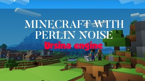 Minecraft with Perlin noise in Ursina Engine