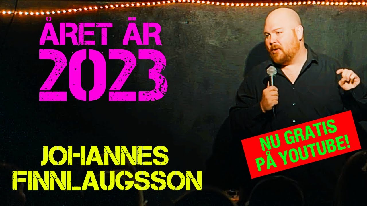 Johannes Finnlaugsson | ÅRET ÄR 2023 | ståupp-special