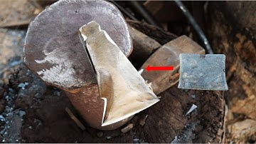 Axe Making - How  Axes Are Made? Forging Axes Massively By Skilled Blacksmith