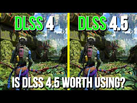 DLSS 4 Quality (K Preset) vs DLSS 4.5 Performance (M/L Presets) in Avatar Frontiers of Pandora