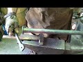 Blacksmithing - Forging A Rivet Header And Making Rivets