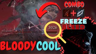 Elden Ring - Freeze Bleed Build Combo - How to be Bloody Cool with Blood loss and Frostbite Build